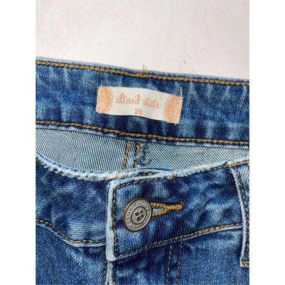 Altered State Denim Blue Jeans Womens Size 29 - Picture 3 of 7